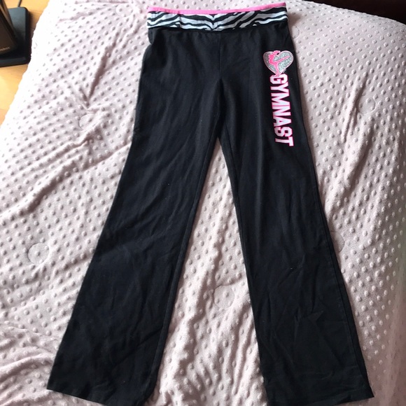 Justice girls sweatpants Sz 12 - Picture 7 of 7